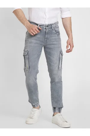 SPYKAR Men Relaxed Fit High-Rise Light Fade Clean Look Stretchable Jeans