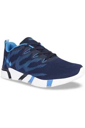 Campus Women Navy Blue Mesh Running Shoes