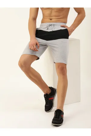 HARVARD Men Colourblocked Mid-Rise Shorts