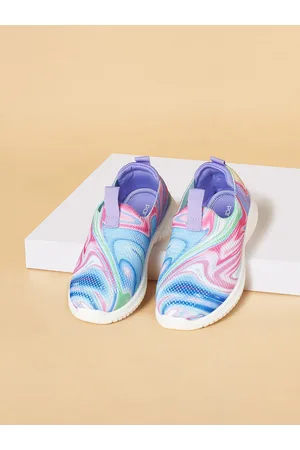 Pantaloons Girls Printed Slip-On Sneakers