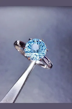 Designs & You Silver-Plated AD Studded Finger Ring