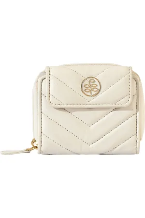 Eske Women Quilted Leather Zip Around Wallet
