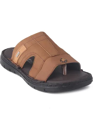 Genuine Leather Red Chief RC3463 Tan Sandals at Rs 1482/pair in Anand | ID:  19136129162