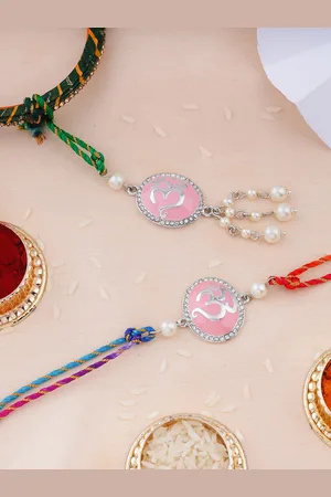ESTELE Set Of 2 Bhaiya Bhabhi Rakhi