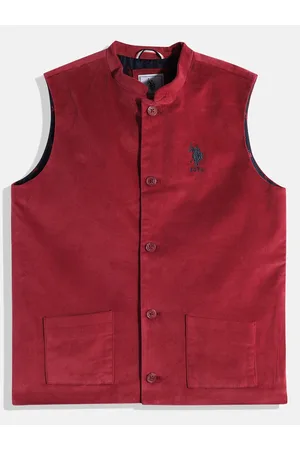 Ralph Lauren Boys Solid Nehru Jacket