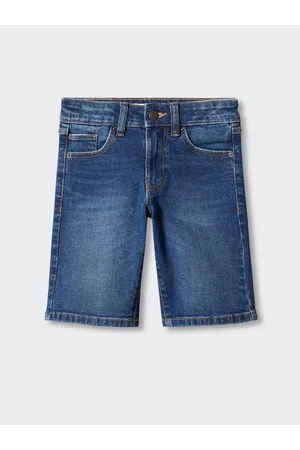 MANGO Boys Denim Shorts