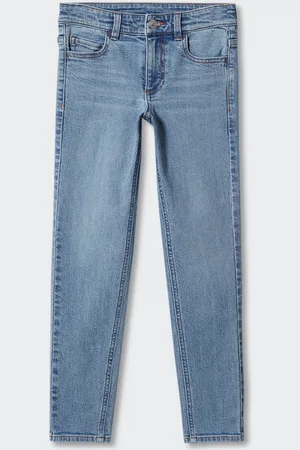 MANGO Boys Slim Fit Light Fade Stretchable Jeans