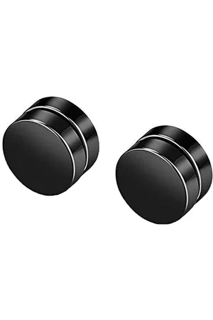 KRYSTALZ Unisex Circular Studs Earrings