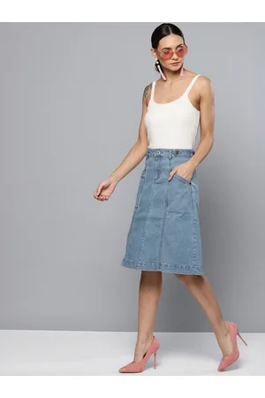 Chemistry Denim A-Line Skirt