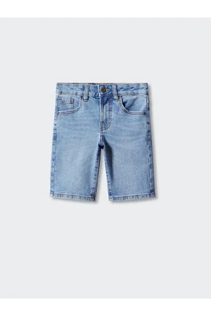MANGO Boys Denim Shorts