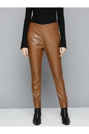 KOTTY Regular Fit Women Brown Trousers  Buy KOTTY Regular Fit Women Brown  Trousers Online at Best Prices in India  Flipkartcom