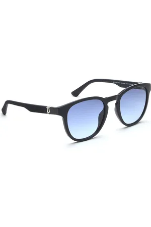 Police Men Oval Sunglasses With UV Protected Lens SPLF60K53991SG