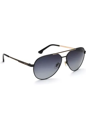 Police Men Aviator Sunglasses with UV Protected Lens SPLB37K61304SG