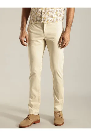 Indian Terrain Men Brooklyn Slim Fit Trousers