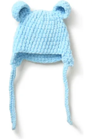 FUNKRAFTS Kids Self Design Wool Winter Beanie