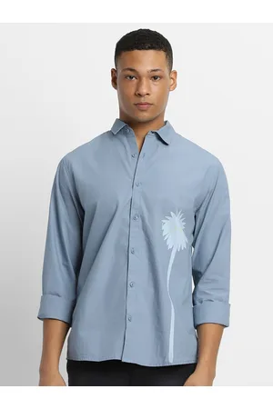 Forever 21 Graphic Printed Pure Cotton Casual Shirt