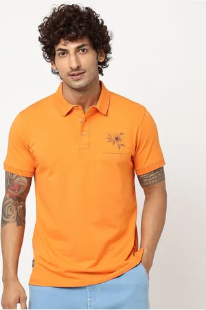 Blue Buddha Short Sleeves Polo Collar T-shirt