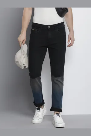 The Indian Garage Co Men Slim Fit Ombre Jeans