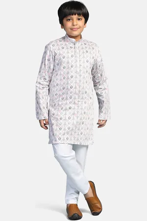 Tahvo Boys Ethnic Motifs Printed Kurta with Pyjamas