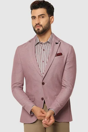 Blackberrys Notched Lapel Collar Single-Breasted Casual Blazer