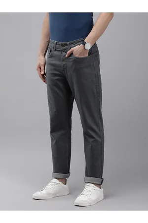 Ralph Lauren Men Harold Slim Straight Fit Mid-Rise Stretchable Jeans