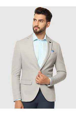 Blackberrys Coats And Blazers : Buy Blackberrys Mens Textured Gray Blazer  Online