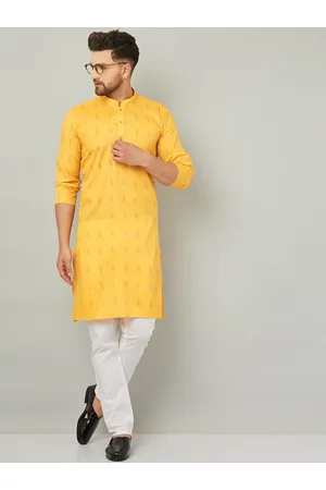 Armaan Ethnic Abstract Printed Pure Cotton Kurta With Pyjamas