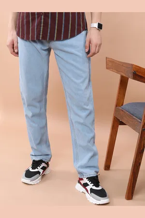 Highlander Men Straight Fit Clean Look Jeans