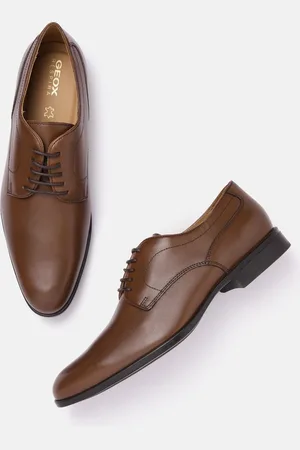 Geox Men U Lacopo Leather Formal Derby Shoes
