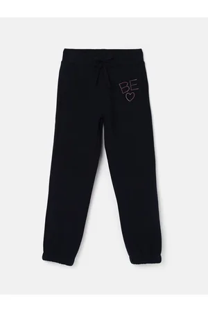 Benetton Girls Mid Rise Cotton Joggers