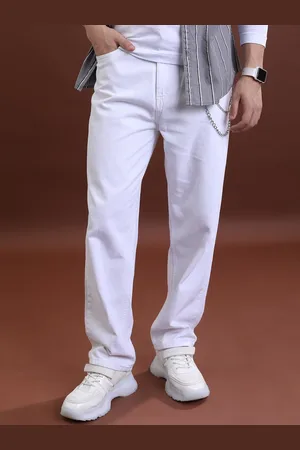 Highlander Men Relaxed Fit Mid-Rise Clean Look Jeans
