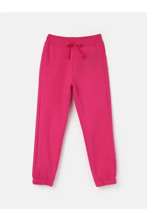 Benetton Girls Mid-Rise Cotton Joggers