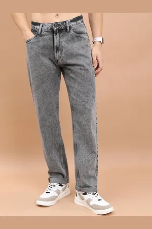 Highlander Men Straight Fit Heavy Fade Cotton Jeans