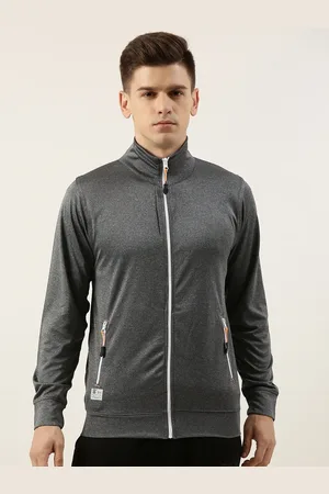 Sports52 Men Black Lightweight Training or Gym Dry-Fit Sporty Jacket