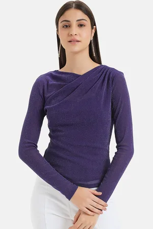 Kazo Shimmer Wrap Top