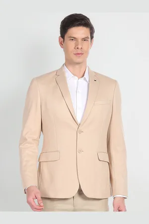 Arrow Slim Fit Notched Lapel Single-Breasted Formal Blazers