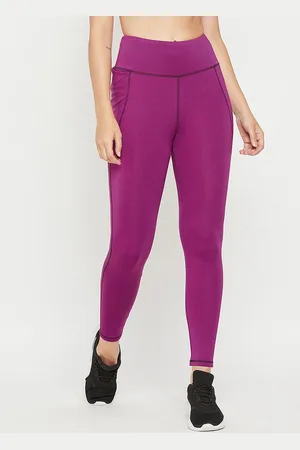EDRIO Slim Fit High Waist Sports Tights