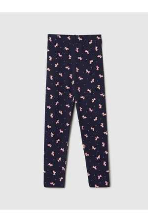 Max Collection Girls Conversational Printed Pure Cotton Leggings
