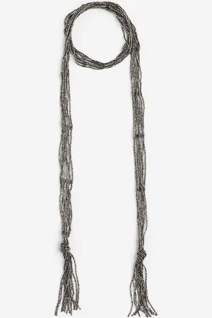 H&M Beaded Scarf Necklace