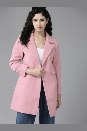 Roadster The Lifestyle Co. Notched Lapel Collar Longline Open Front Jacket