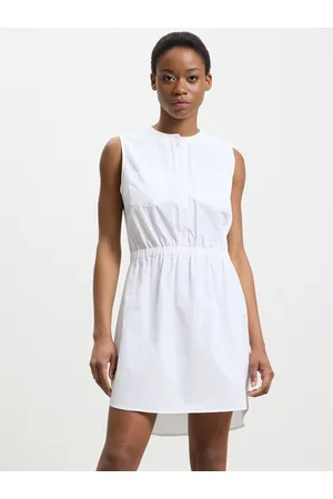 Calliope Solid A-Line Mini Dress