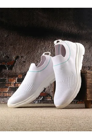 HRX Women White Slip-On Walking Shoes