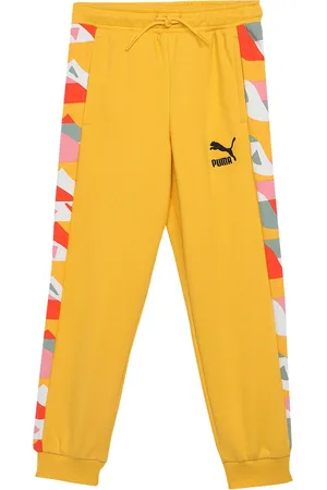 PUMA Boys Printed x Wordwide Cotton Joggers