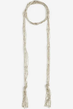 H&M Beaded Scarf Necklace