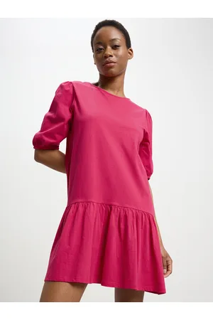 Calliope Pure Cotton Drop-Waist Dress
