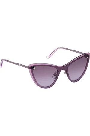 Swarovski Cat-Eye Sunglasses with Purple Lens for Women SK0200 00 81T