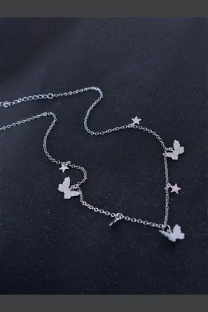BeWitched Gold-Plated Butterfly Charm Necklace