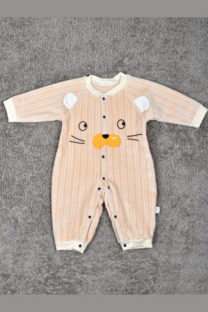 Moms Home Infants Printed Organic Cotton Rompers