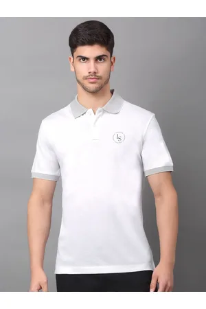 LOUIS STITCH Slim Fit Polo Collar Stretchex T-shirt With Eyeglass Holder