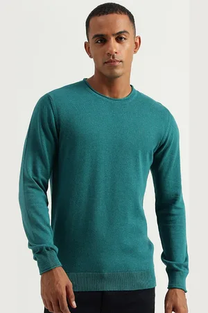 Benetton Round Neck Cotton Pullover